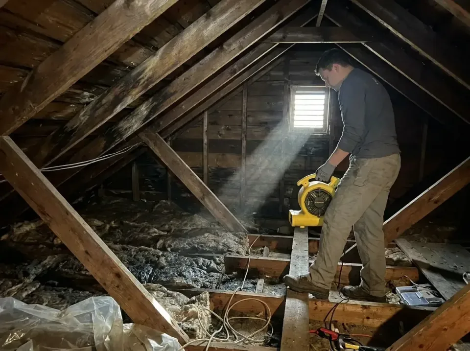 attic-water-damage-drying-proc-007 — frequently asked questions, Emergency Water Extraction & 24/7 Flood Response in Smiths…